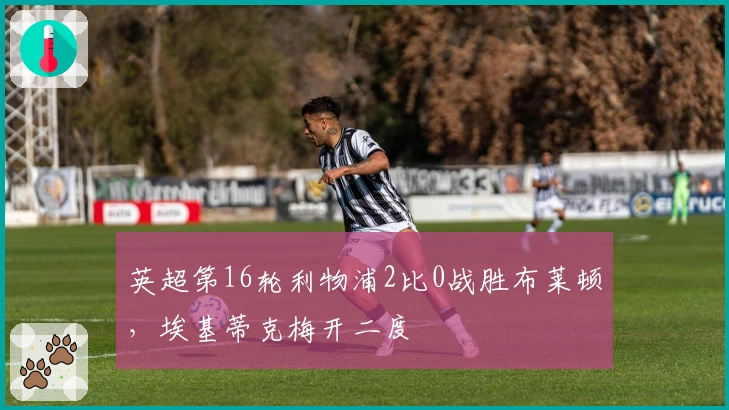 英超第16轮利物浦2比0战胜布莱顿，埃基蒂克梅开二度